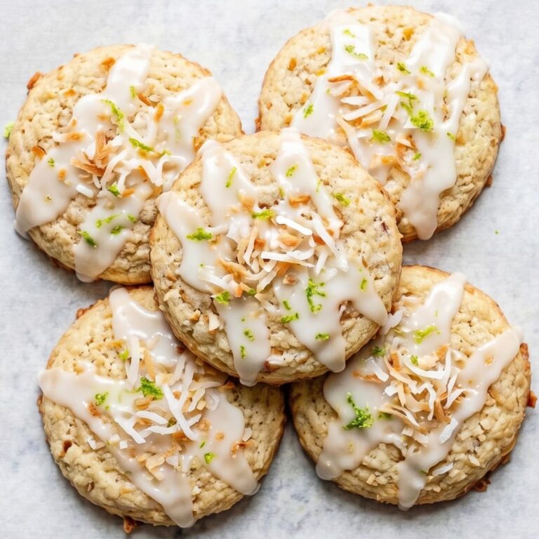 Gluten Free Toasted Coconut Lime Cookies