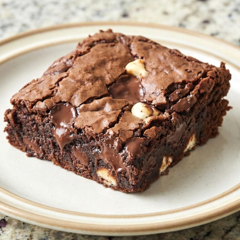 Gluten Free Triple Chocolate Brownies