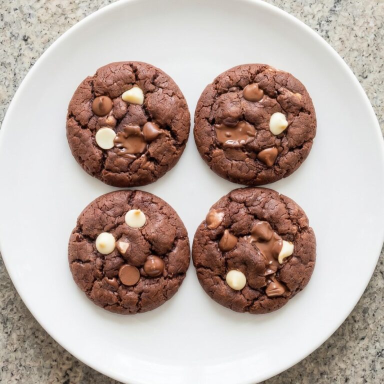Gluten Free Triple Chocolate Cookies